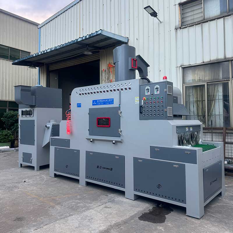 鑫百通XBT800-12槍 輸送式自動(dòng)噴砂機(jī) 標(biāo)準(zhǔn)